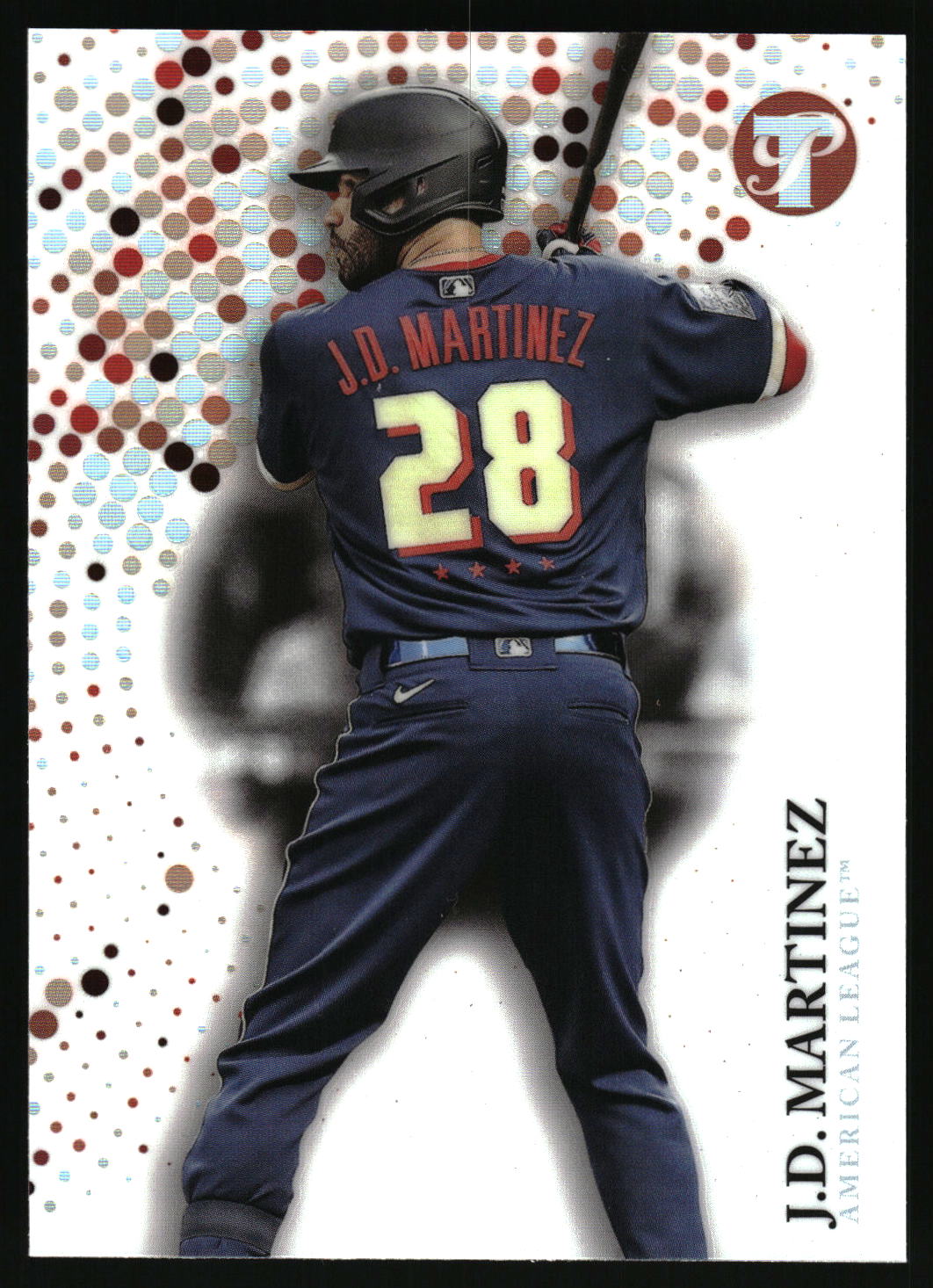 2022 Topps Pristine #290 J.D. Martinez Refractor
