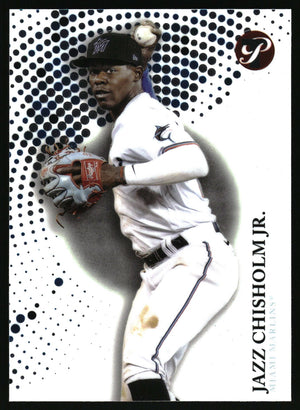 2022 Topps Pristine #114 Jazz Chisholm Jr. Refractor