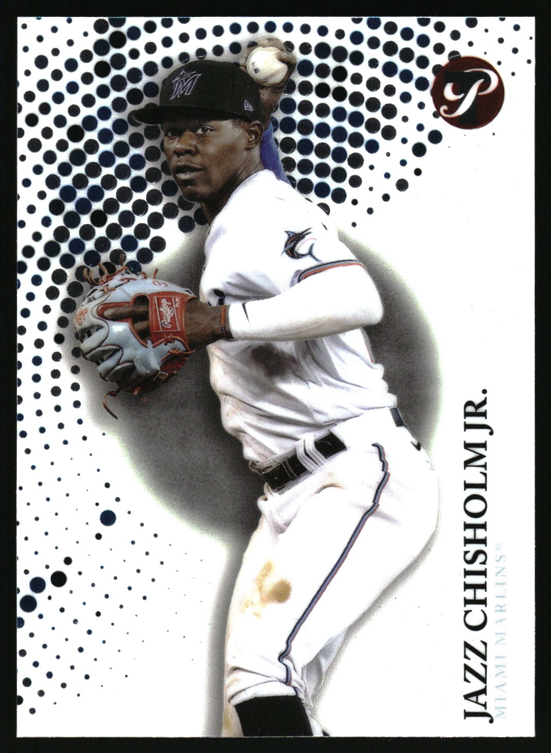 2022 Topps Pristine #114 Jazz Chisholm Jr. Refractor