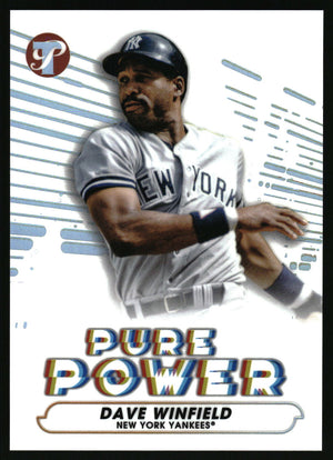 2022 Topps Pristine #PP-4 Dave Winfield Pure Power