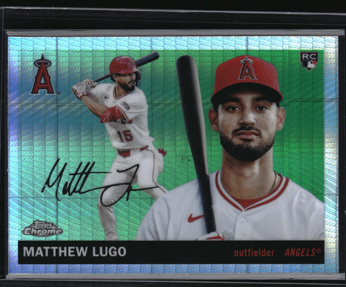 2025 Topps Chrome Platinum #362 Matthew Lugo Prism Refractor