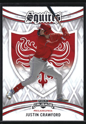 2024 Panini Crusade #11 Justin Crawford Squires