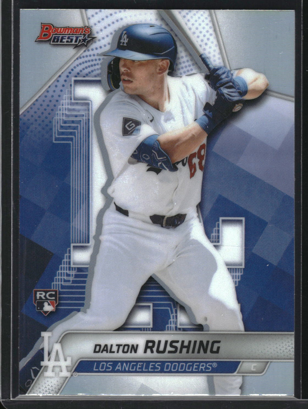 2025 Bowman's Best #33 Dalton Rushing Refractor