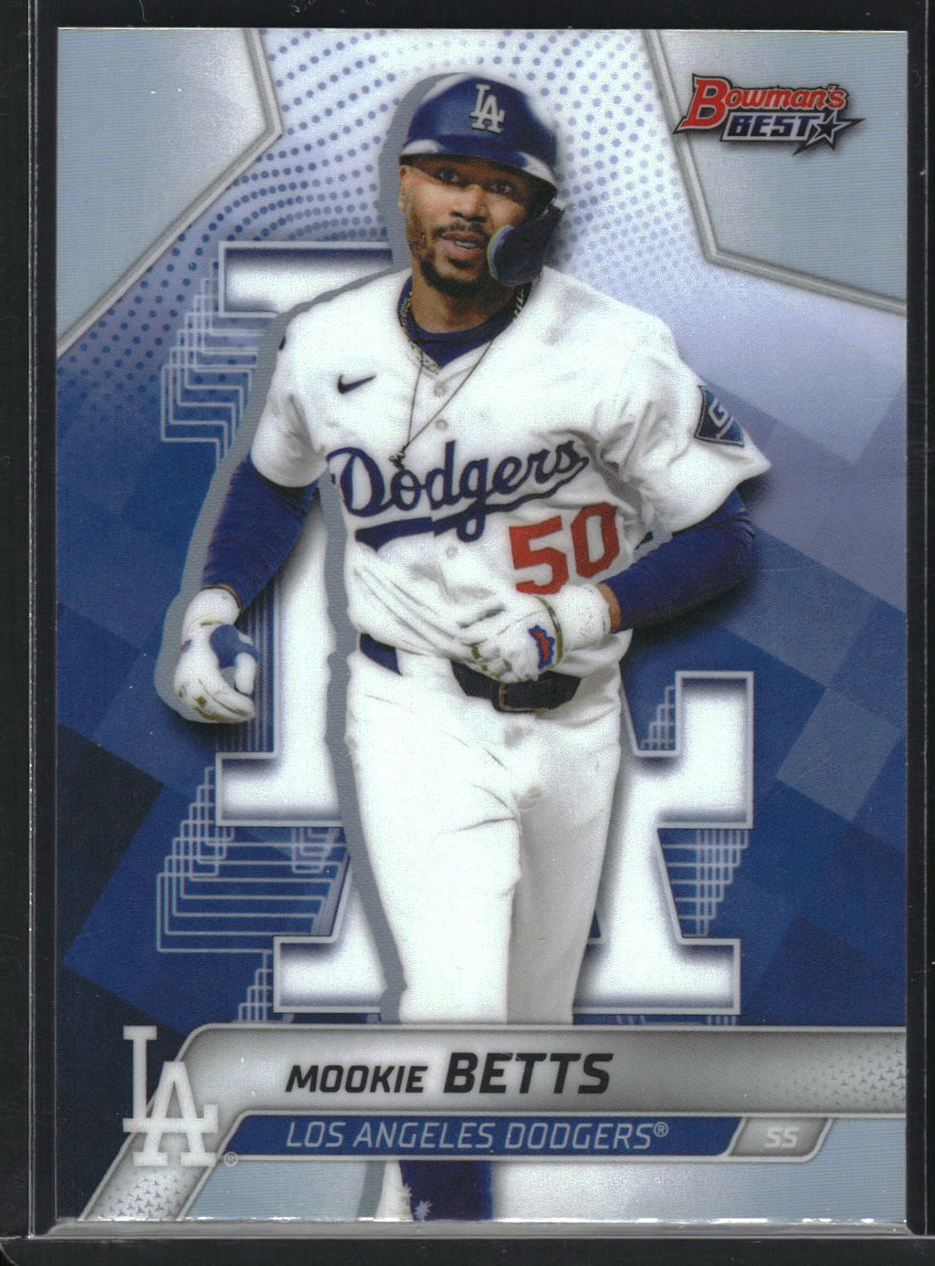 2025 Bowman's Best #64 Mookie Betts Refractor