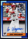 2025 Topps Update #90B2-EW Eric Wagaman 1990 Topps 35th Anniversary Autographs