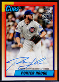 2025 Topps Update #90B2-PH Porter Hodge 1990 Topps 35th Anniversary Autographs