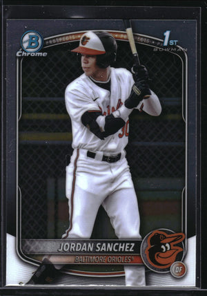 2025 Bowman Chrome #BCP-208 Jordan Sanchez Prospects