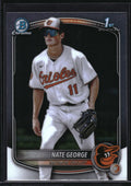2025 Bowman Chrome #BCP-184 Nate George Prospects