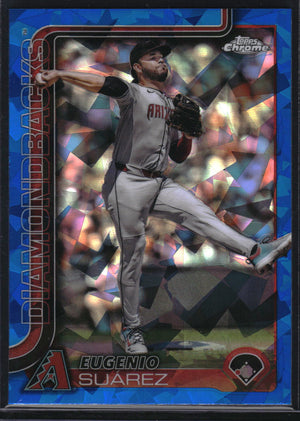 2025 Topps Chrome Sapphire Edition #48 Eugenio Suárez