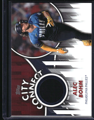 2026 Topps - CC2-ABO Alec Bohm City Connect Swatch Collection Relic