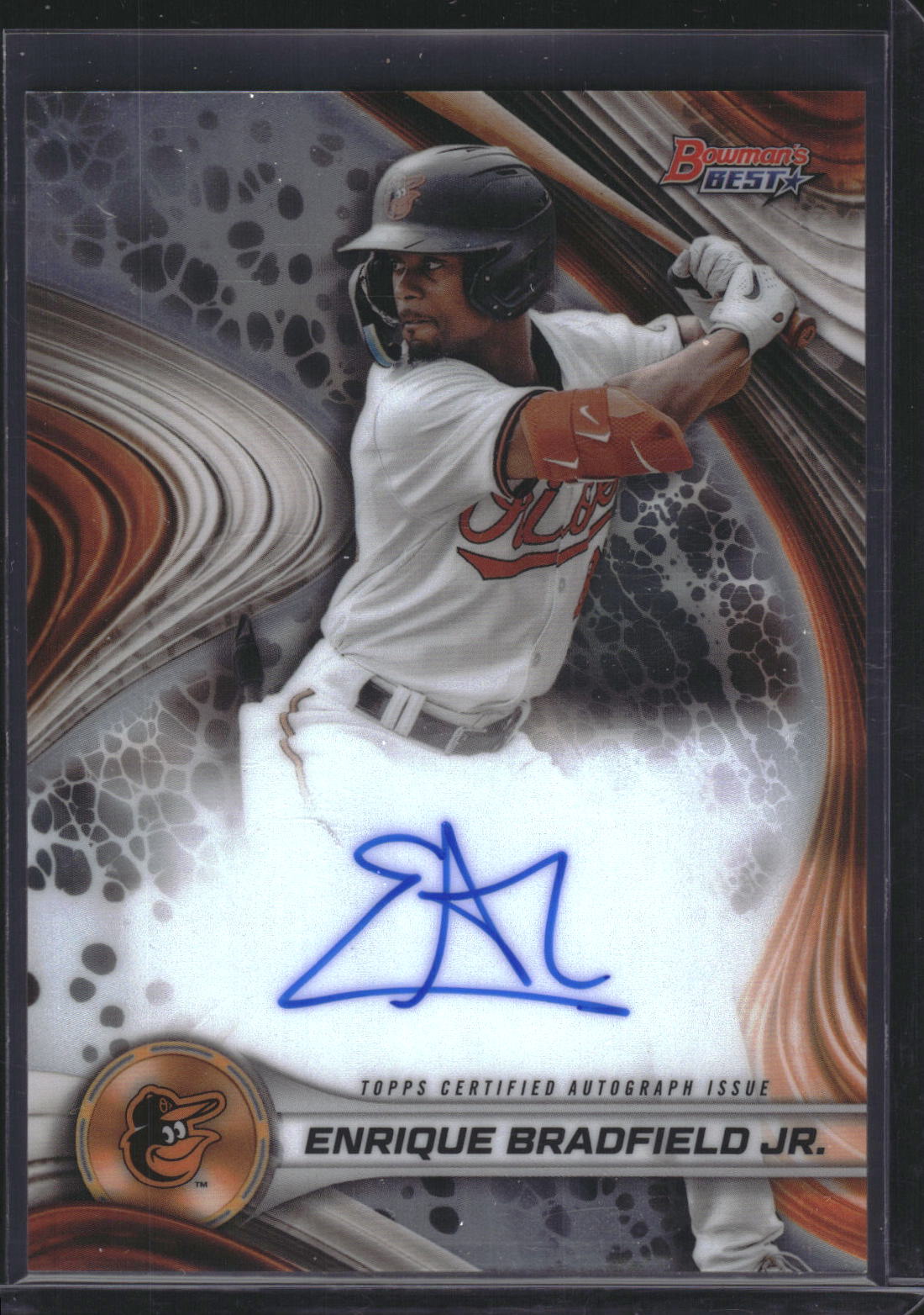 2024 Bowman's Best #B24-EB Enrique Bradfield Jr. Best of 2024 Autographs