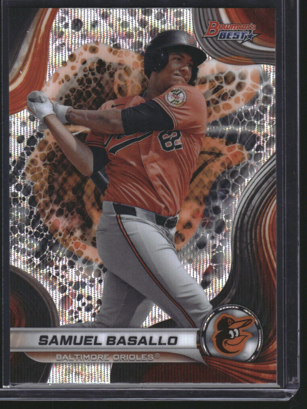 2024 Bowman's Best #TP-2 Samuel Basallo Prospects Wave Refractor