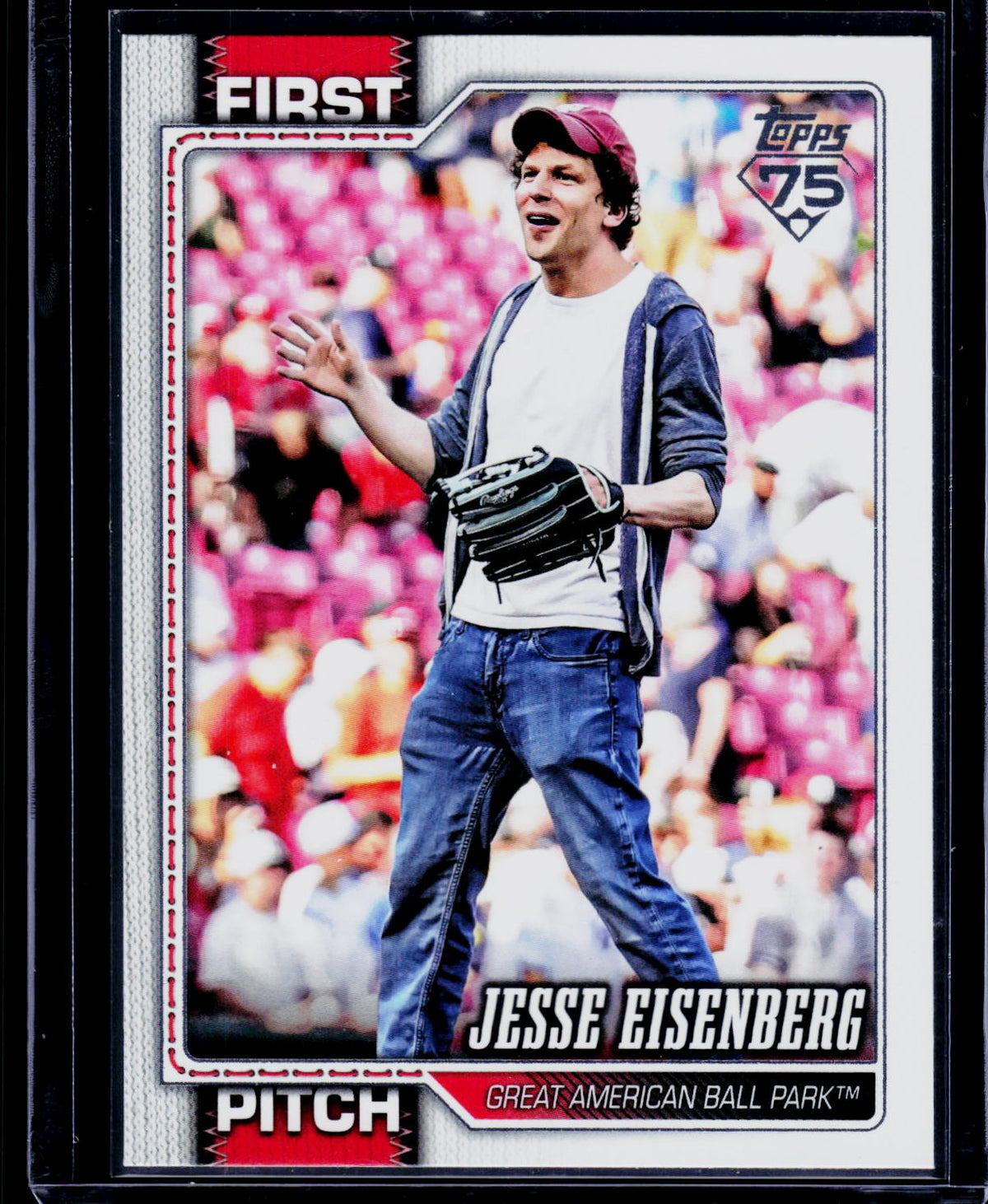 2026 Topps #FP-5 Jesse Eisenberg First Pitch