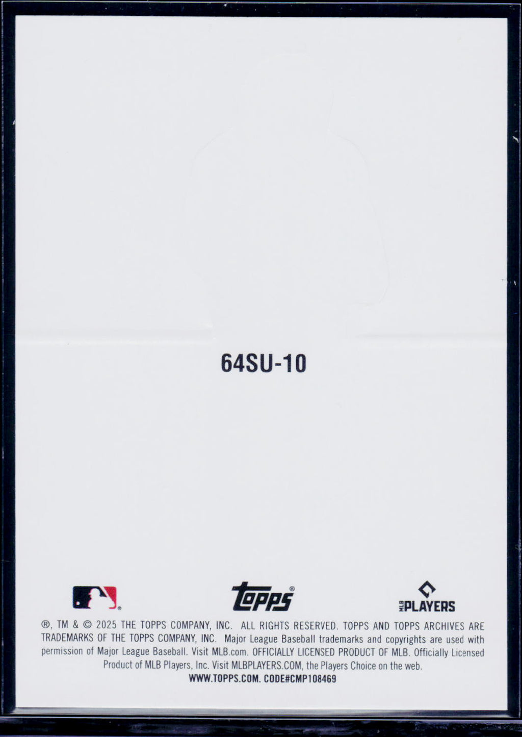 2025 Topps Archives #64SU-10 Bobby Witt Jr. 1964 Topps Stand-Ups