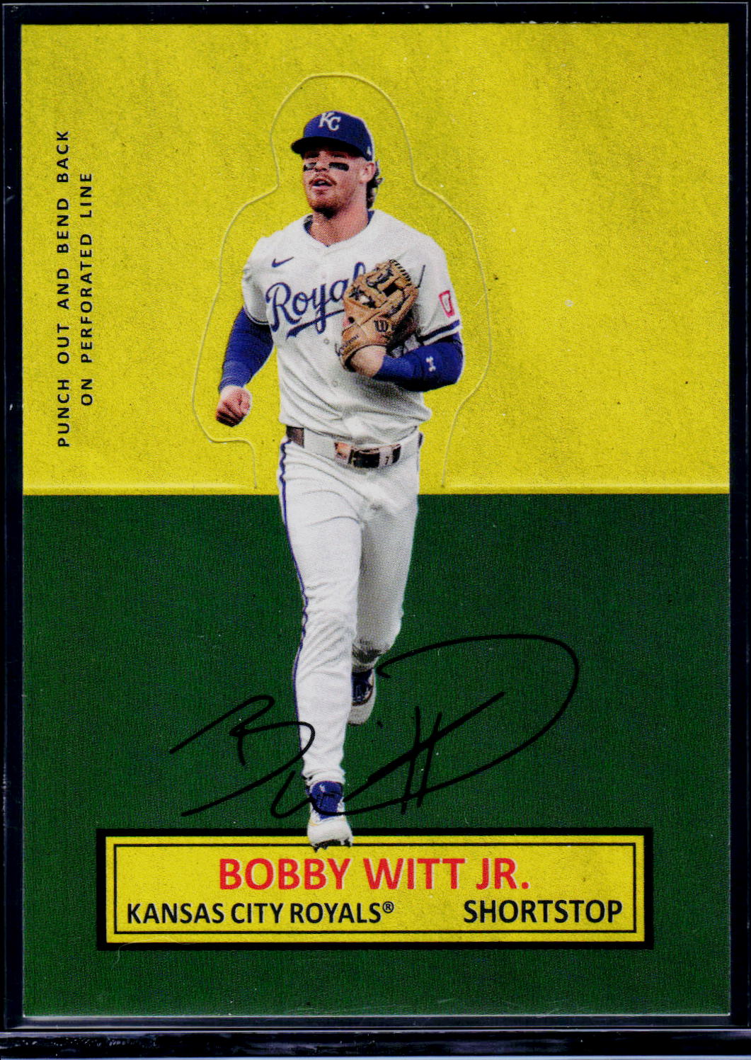 2025 Topps Archives #64SU-10 Bobby Witt Jr. 1964 Topps Stand-Ups