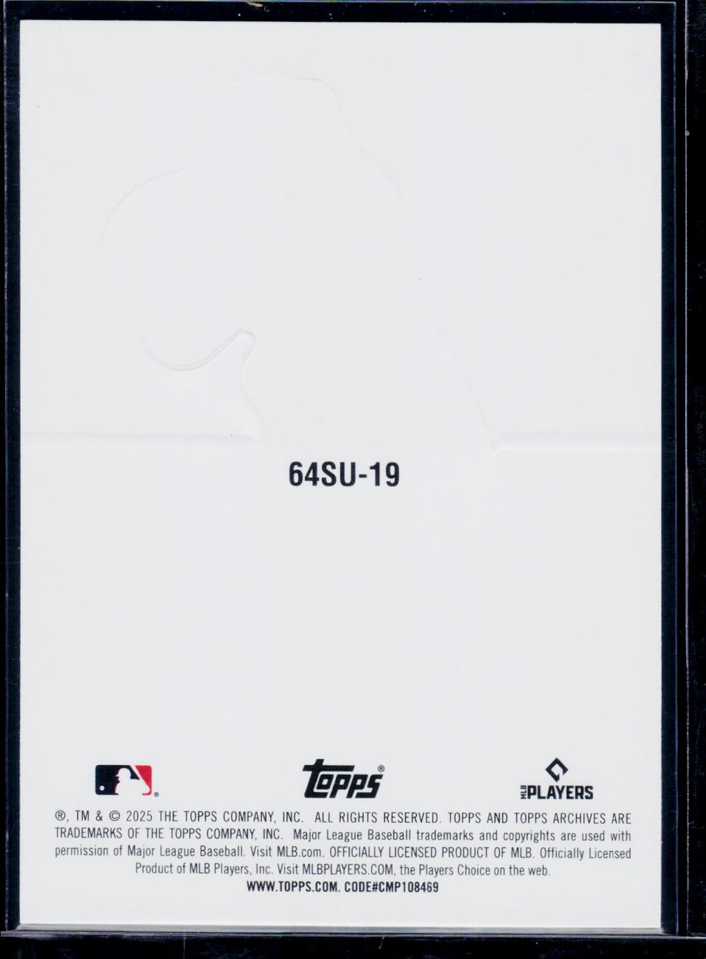 2025 Topps Archives #64SU-19 Jackson Merrill 1964 Topps Stand-Ups