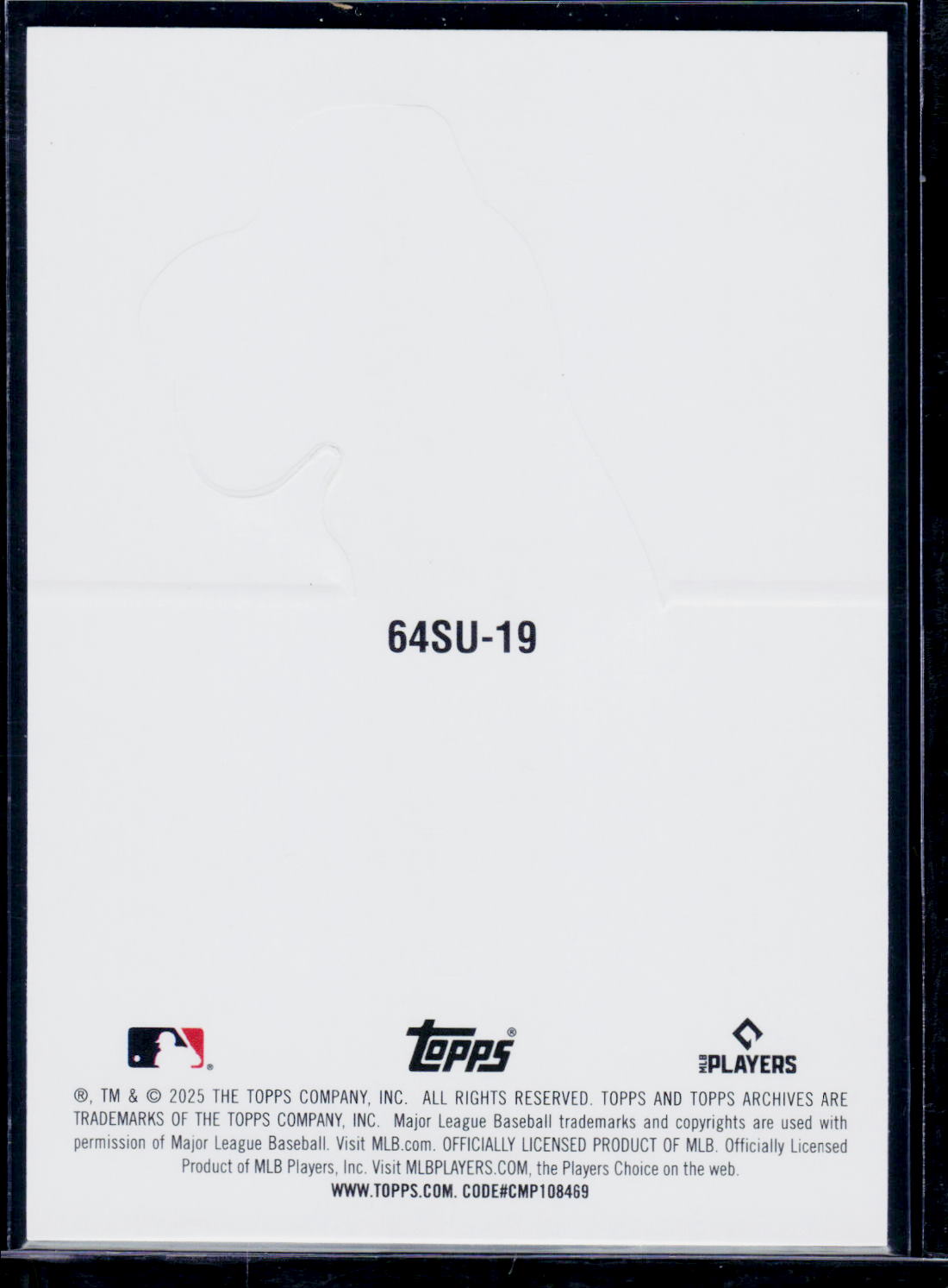 2025 Topps Archives #64SU-19 Jackson Merrill 1964 Topps Stand-Ups