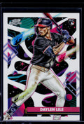 2025 Topps Chrome Cosmic #83 Daylen Lile White Hole Refractor