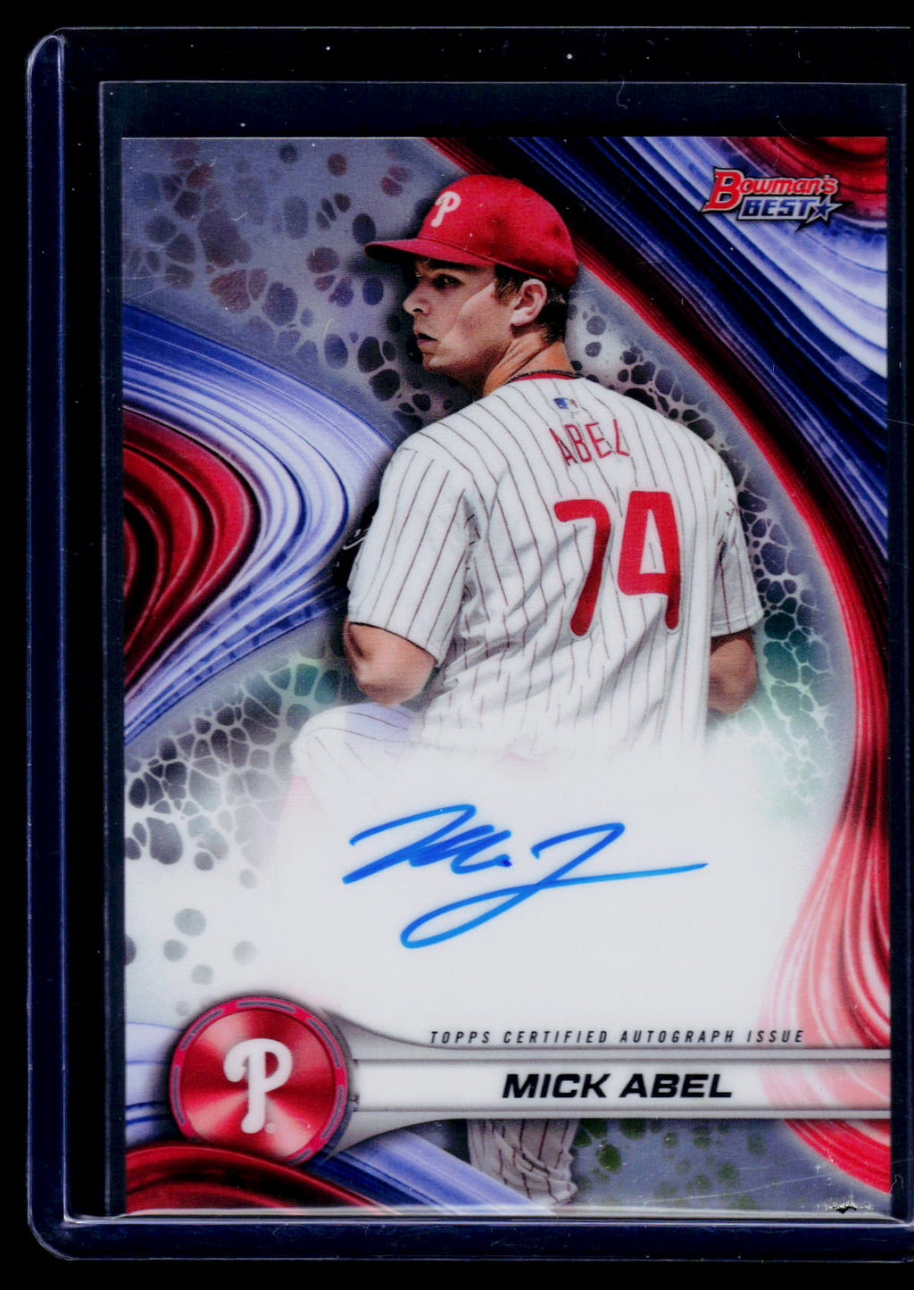 2024 Bowman's Best #B24-MA Mick Abel Best of 2024 Autographs
