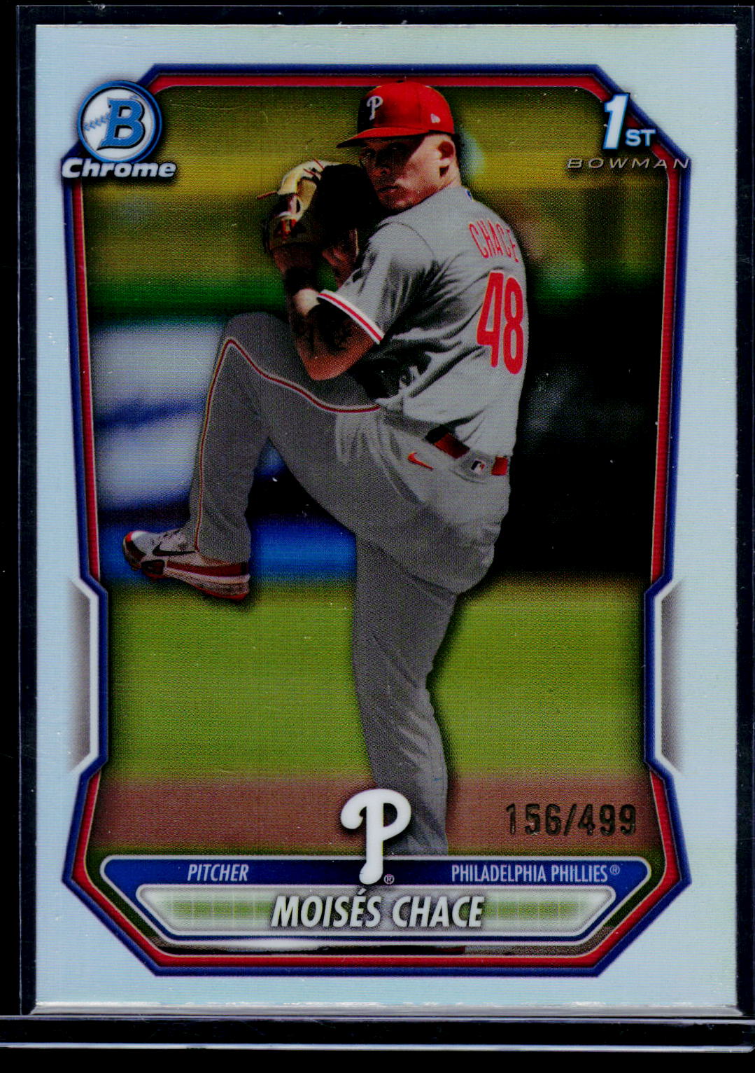2026 Bowman #BCP-36 Moisés Chace Chrome Prospects Refractor #/499