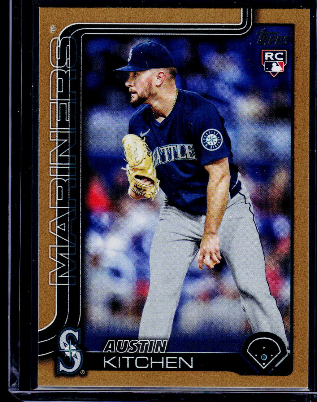 2025 Topps Update #US320 Austin Kitchen Gold #/2025