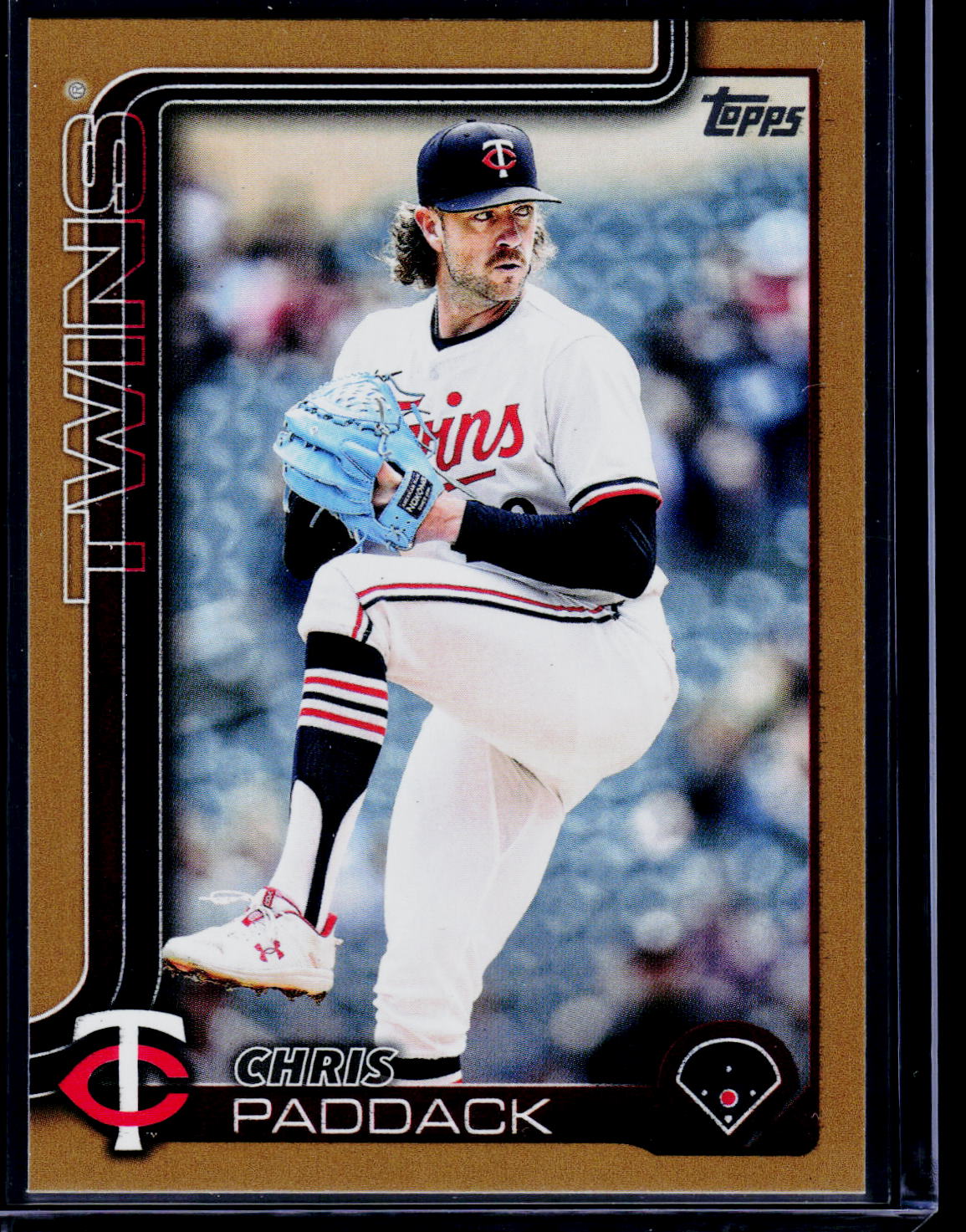 2025 Topps Update #US73 Chris Paddack Gold #/2025