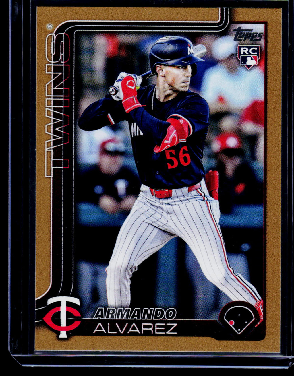 2025 Topps Update #US161 Armando Alvarez Gold #/2025