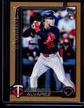 2025 Topps Update #US161 Armando Alvarez Gold #/2025