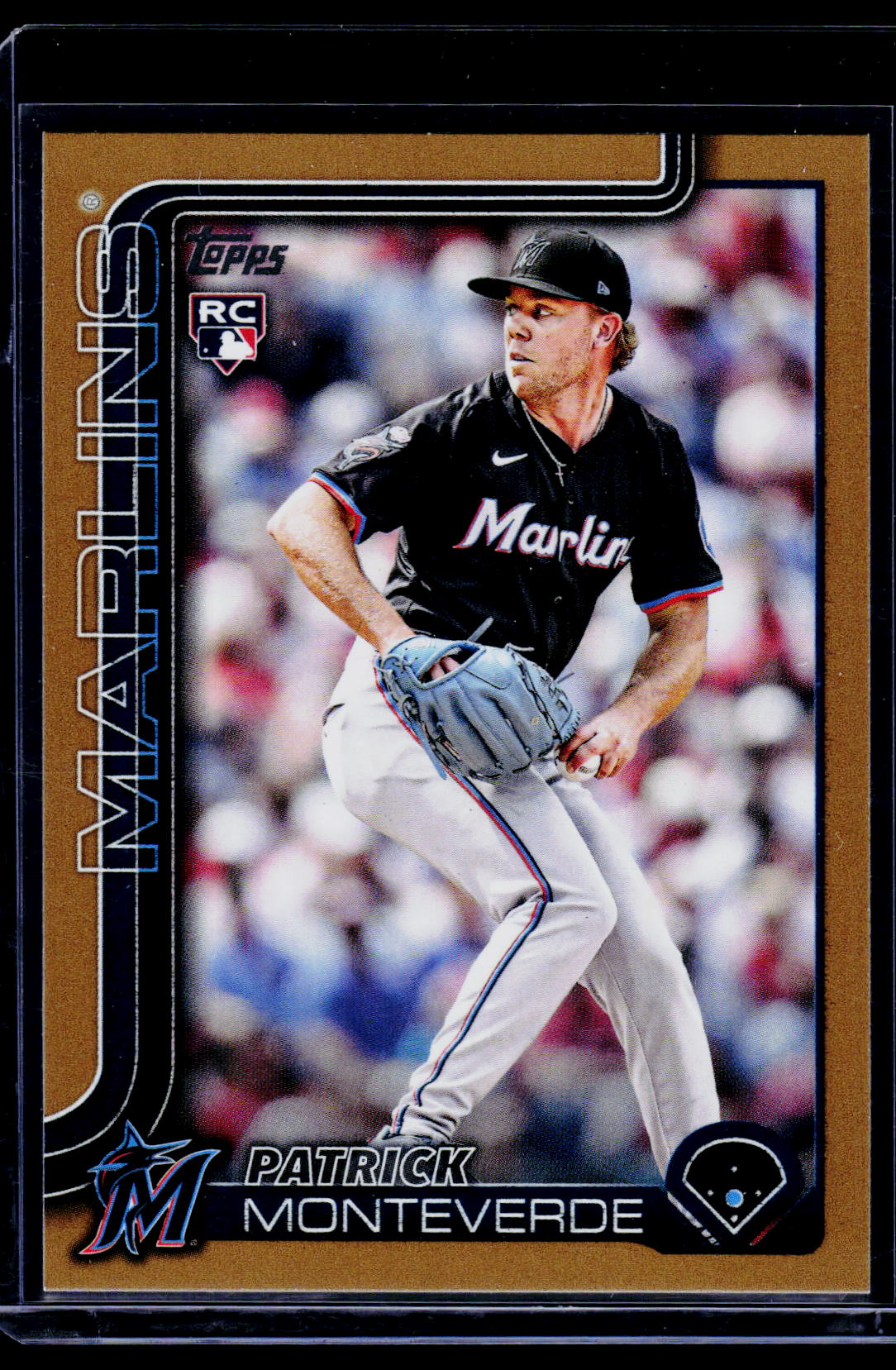 2025 Topps Update #US211 Patrick Monteverde Gold #/2025