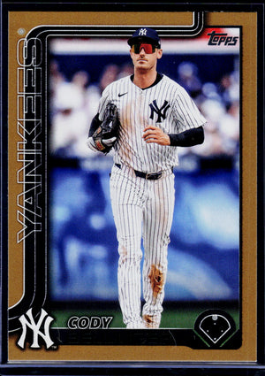 2025 Topps Update #US50 Cody Bellinger Gold #/2025