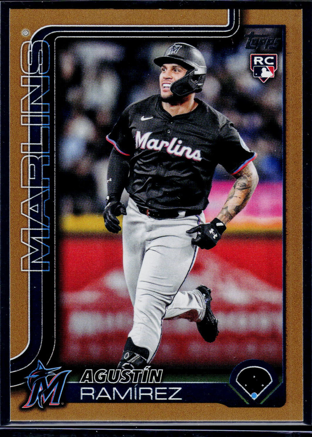 2025 Topps Update #US11 Agustín Ramírez Gold #/2025