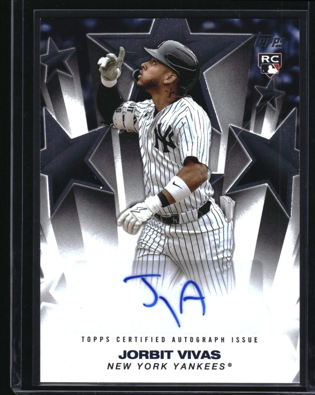 2025 Topps Update #BSAU-JV Jorbit Vivas Baseball Stars Autographs