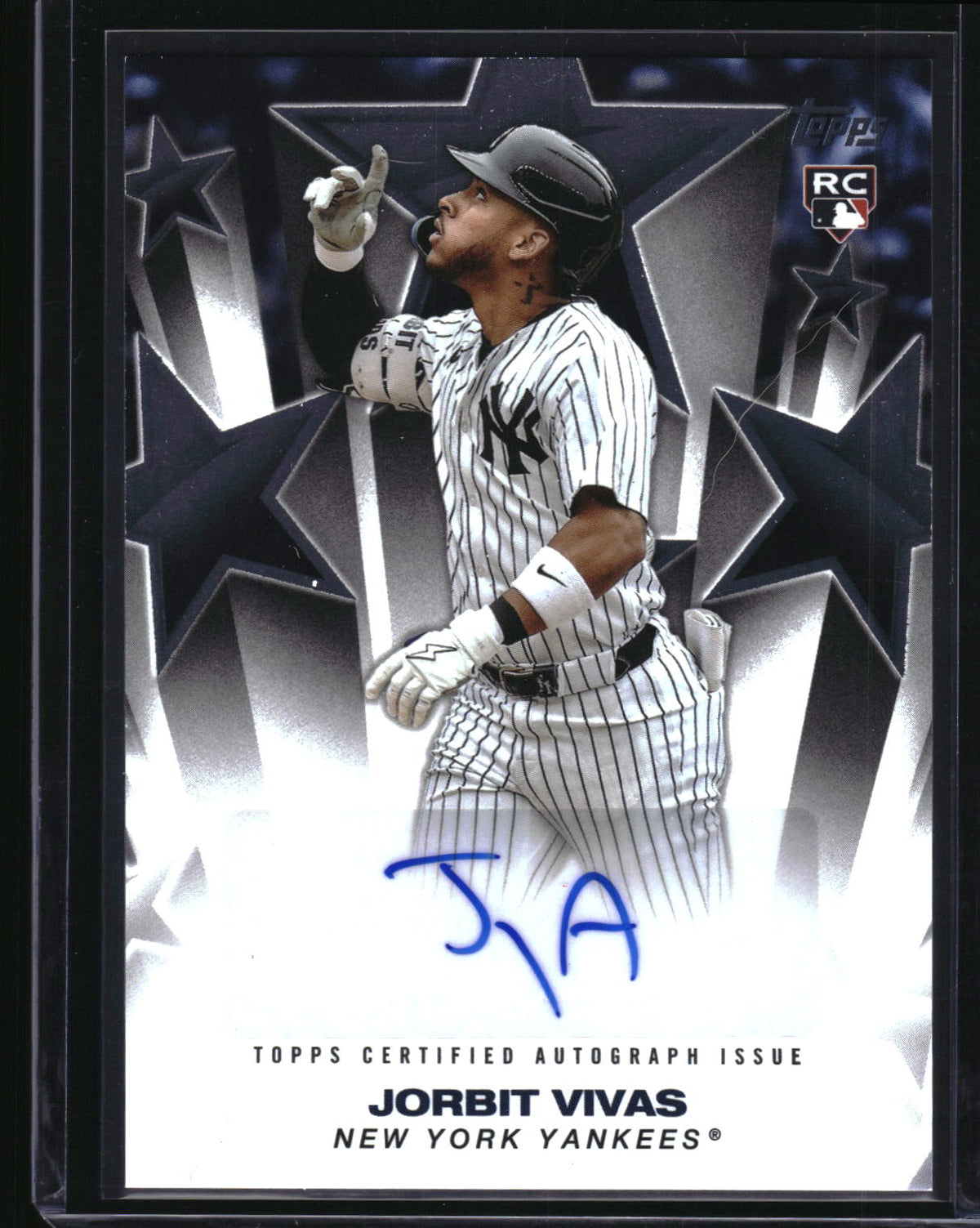 2025 Topps Update #BSAU-JV Jorbit Vivas Baseball Stars Autographs