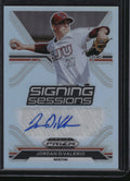 2021 Panini Prizm Draft Picks #SS-JD Jordan DiValerio Signing Sessions