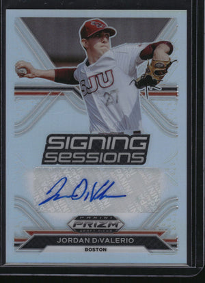2021 Panini Prizm Draft Picks #SS-JD Jordan DiValerio Signing Sessions