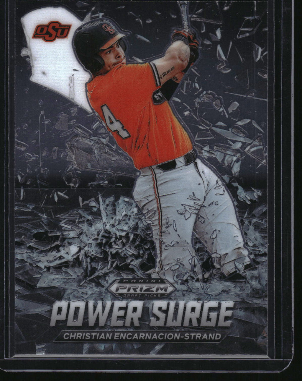 2021 Panini Prizm Draft Picks #PS-CE Christian Encarnacion-Strand Power Surge