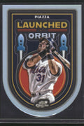 2025 Topps Chrome Cosmic #LIO-9 Mike Piazza Launched into Orbit