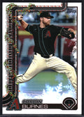 2025 Topps Holiday #H185 Corbin Burnes Holiday Back SP