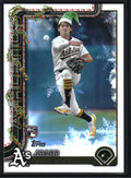2025 Topps Holiday #H4 Jacob Wilson Elf Hat SP RC