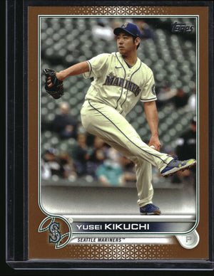 2022 Topps #531 Yusei Kikuchi Gold #/2022