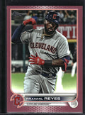 2022 Topps #656 Franmil Reyes Mother's Day Hot Pink #/50