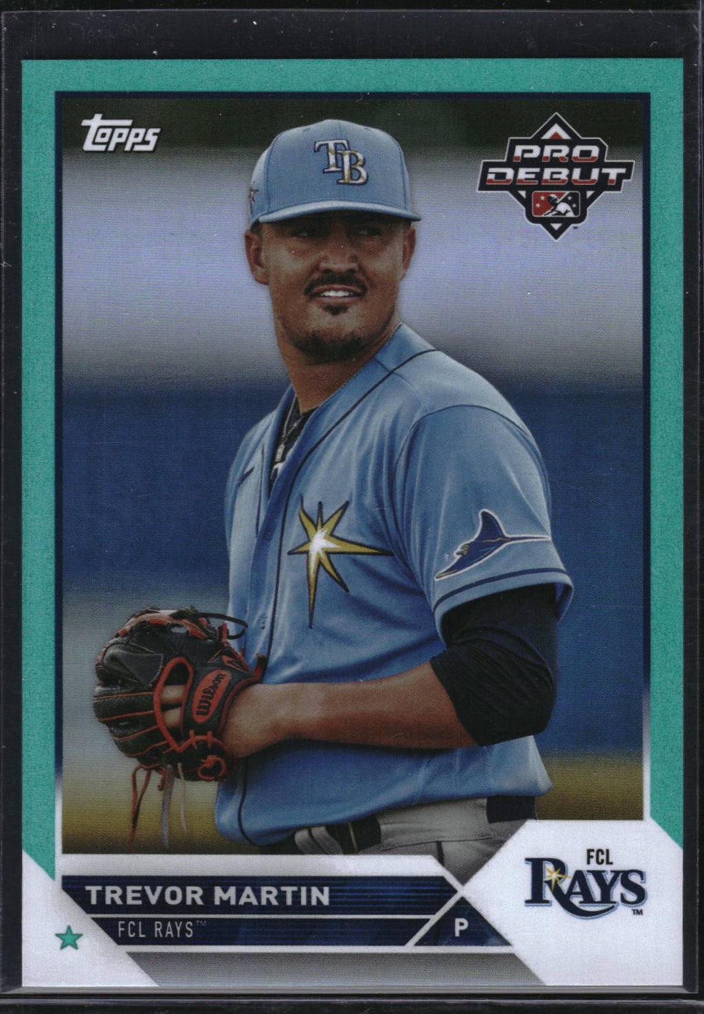 2023 Topps Pro Debut #PD-137 Trevor Martin Aqua #/75
