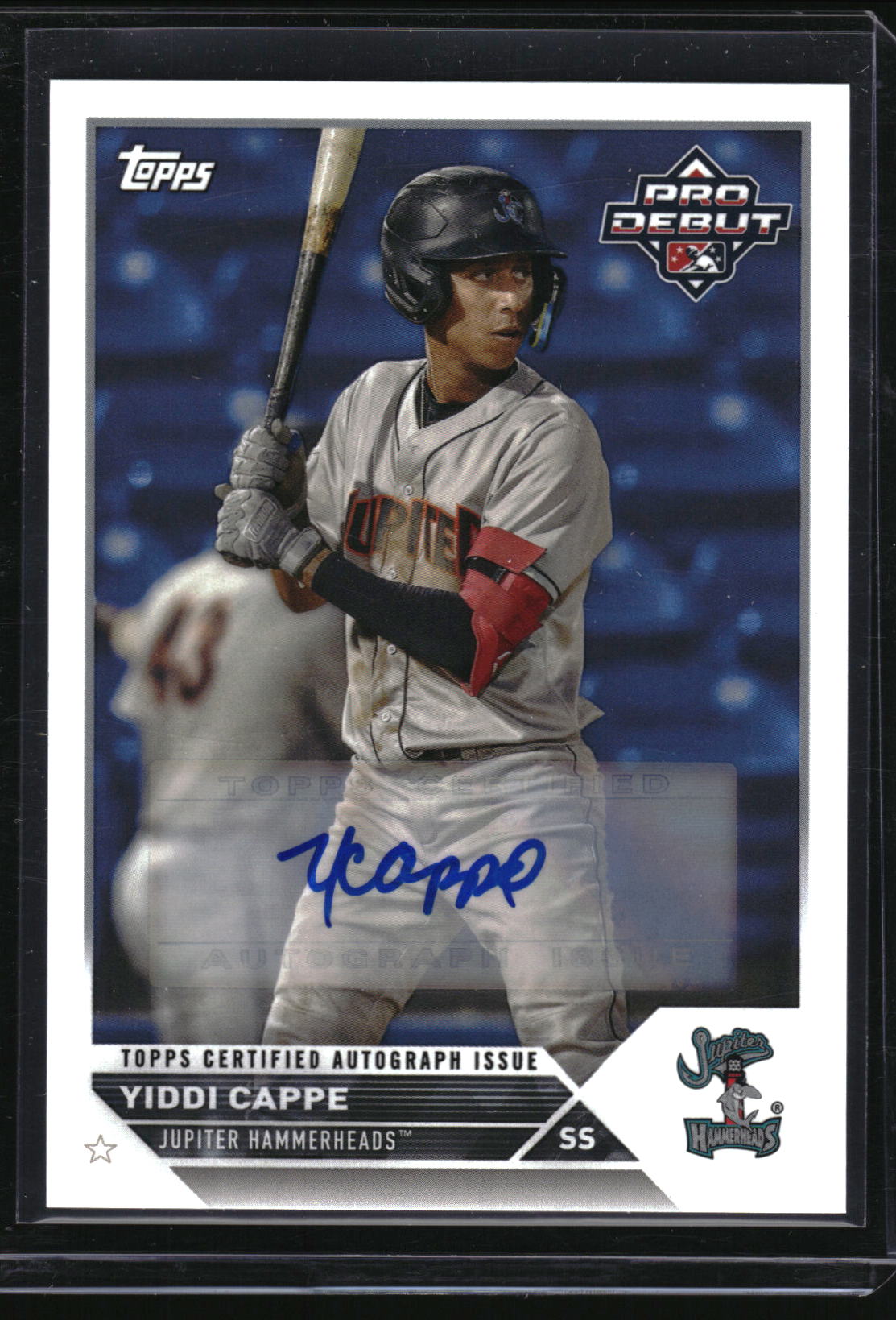 2023 Topps Pro Debut #PD-102 Yiddi Cappe Autographs