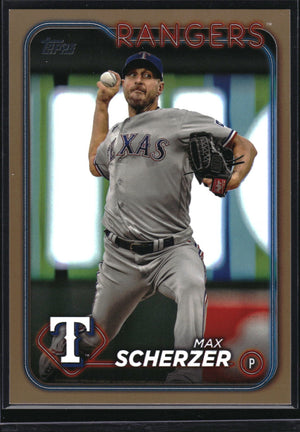 2024 Topps #600 Max Scherzer Gold #/2024