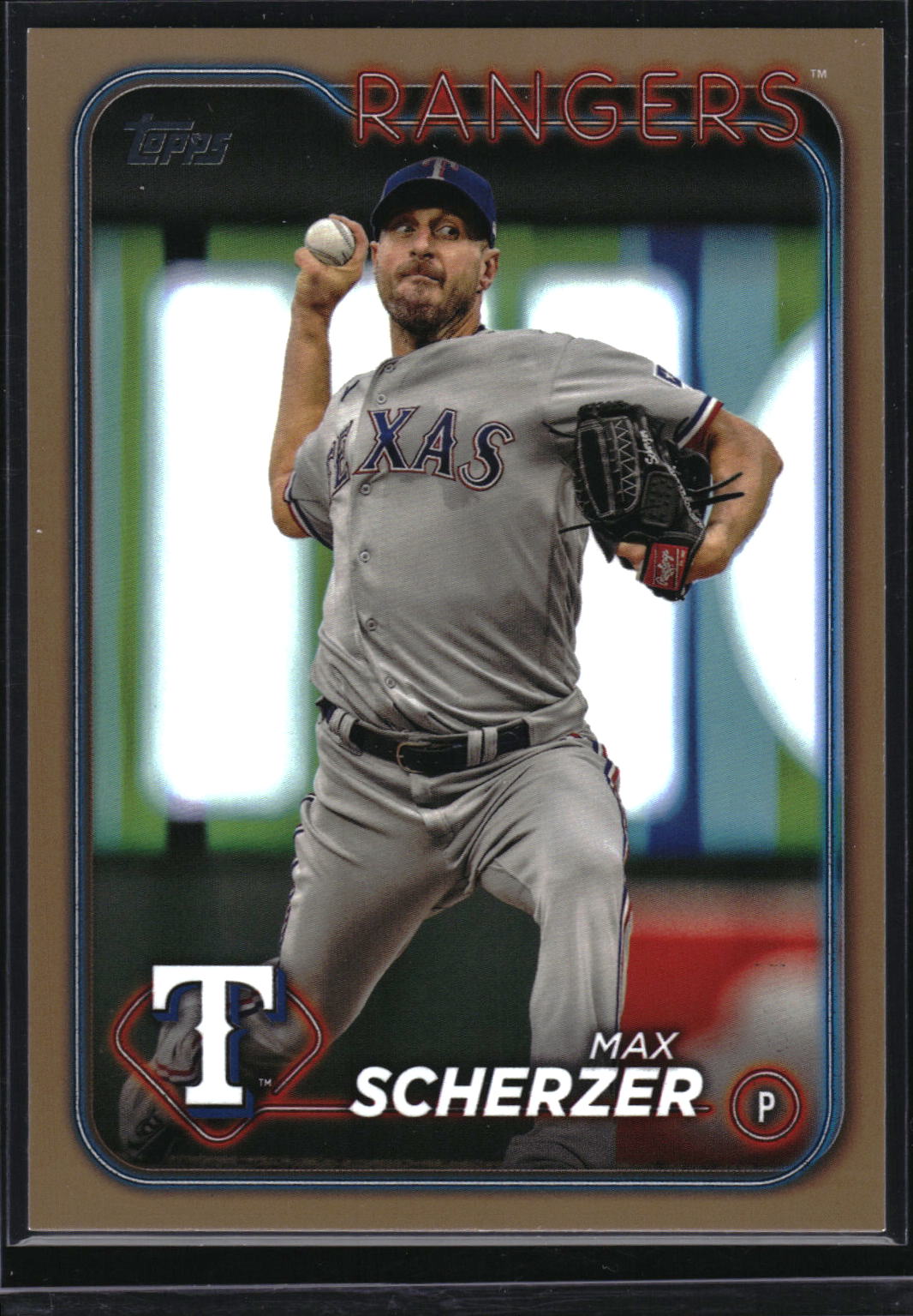 2024 Topps #600 Max Scherzer Gold #/2024