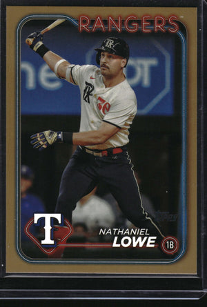 2024 Topps #174 Nathaniel Lowe Gold #/2024