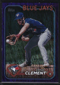 2024 Topps Update #US344 Ernie Clement Purple Holofoil #/799