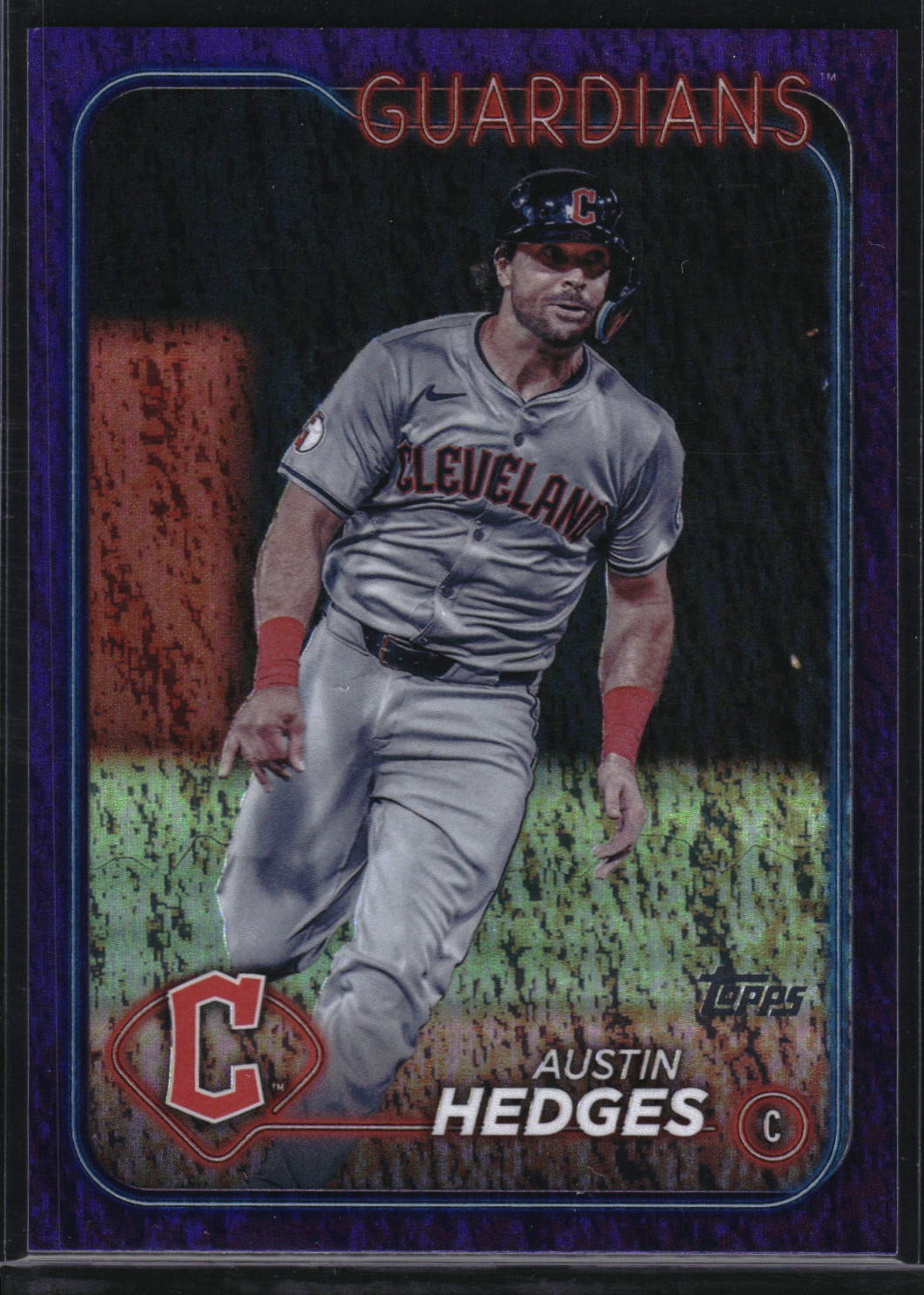 2024 Topps Update #US174 Austin Hedges Purple Holofoil #/799