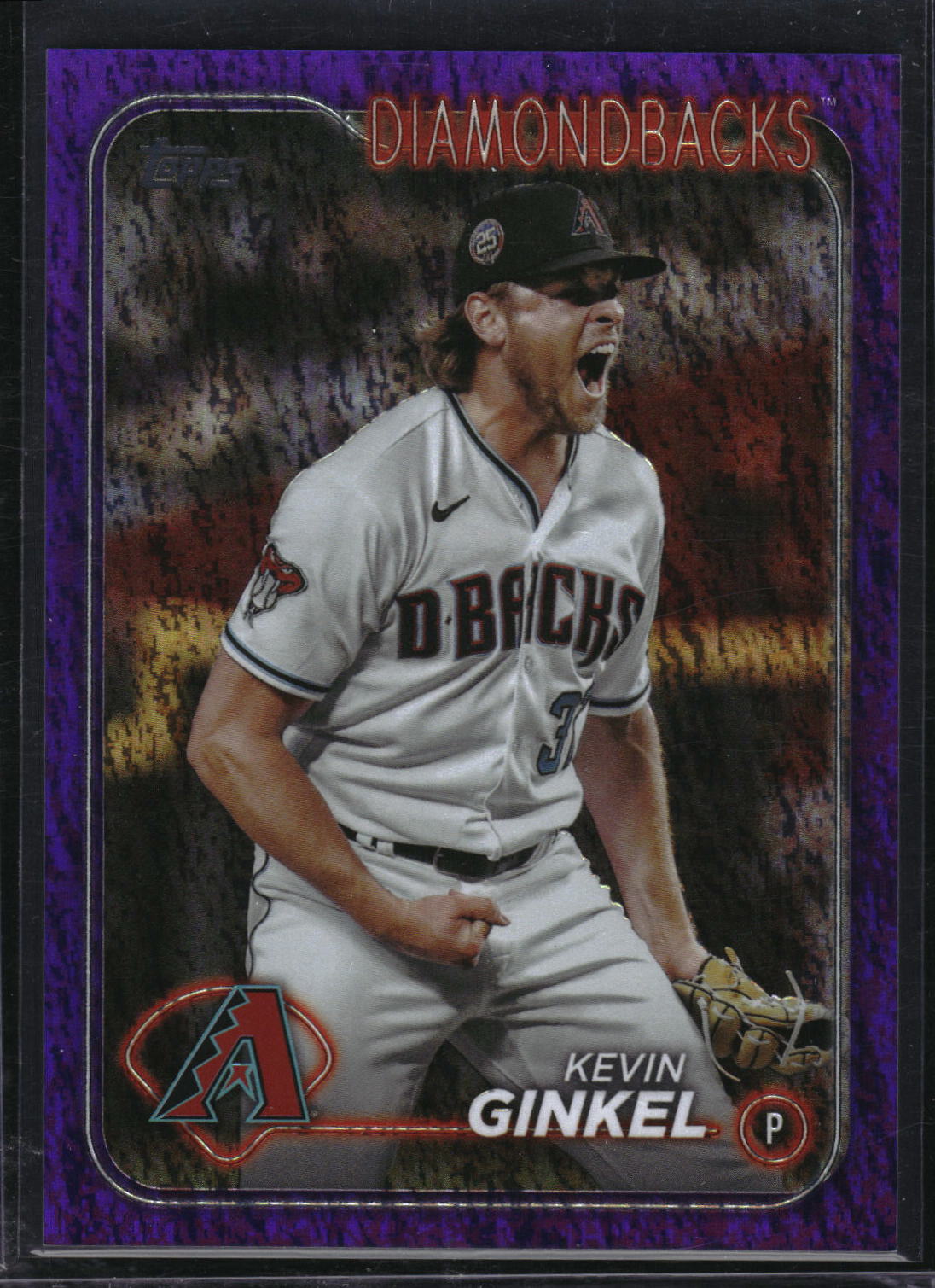 2024 Topps #572 Kevin Ginkel Purple Holofoil #/799