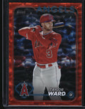2024 Topps #332 Taylor Ward Orange Crackle Foil #/299